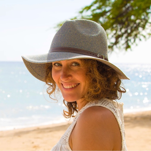 SUNDAY AFTERNOONS  Coronado Hat - Heathered Blue Size Medium - Picture 1 of 2